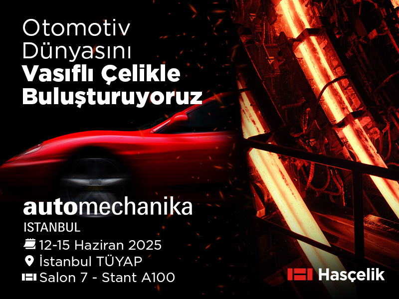 Hasçelik Automechanika İstanbul  12-15 Haziran 2025