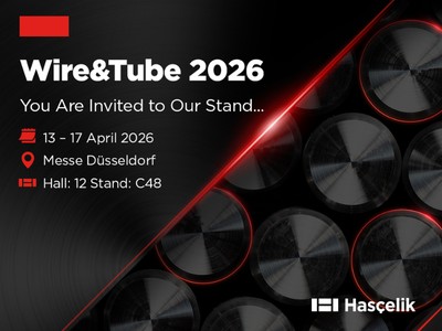 Hasçelik Wire & Tube Düsseldorf, 13–17 April 2026
